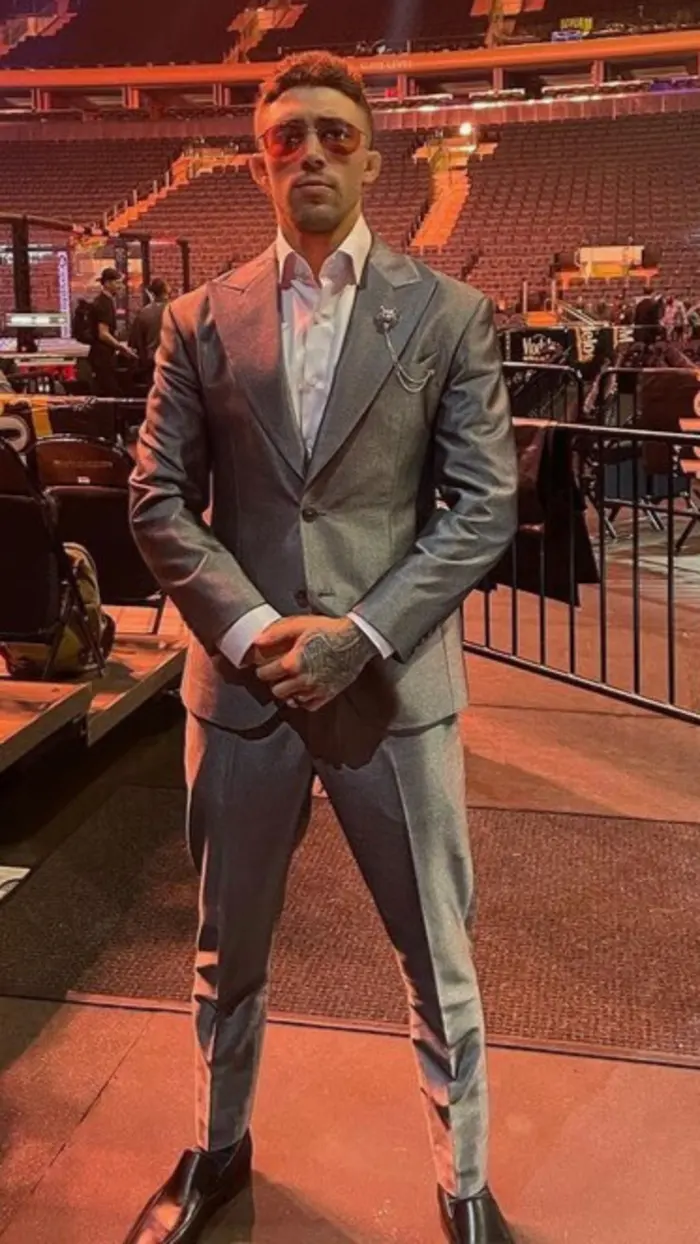 Mike Trizano in custom Kavalier tailoring